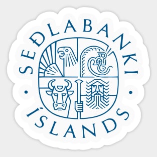 Seðlabanki Íslands Sticker